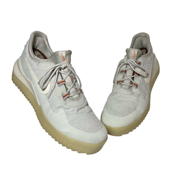 Nike Air Wild Sneakers in Light Bone Sail Terra Orange Size 12 - Picture 1 of 9